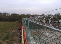 Cbt -60 الأسلاك الشائكة كونسرتينا الشائكة على سلسلة ربط السور سياج الحلاقة
